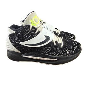 Nike KD14 Mens Basketball Shoes Black/White Size 10.5 DA7850-001